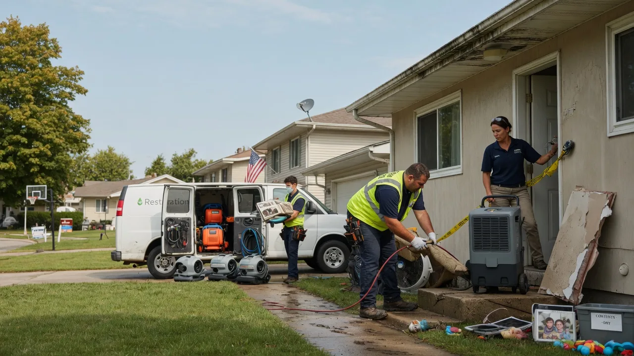 Water Damage Restoration in Garden Prairie, IL near me